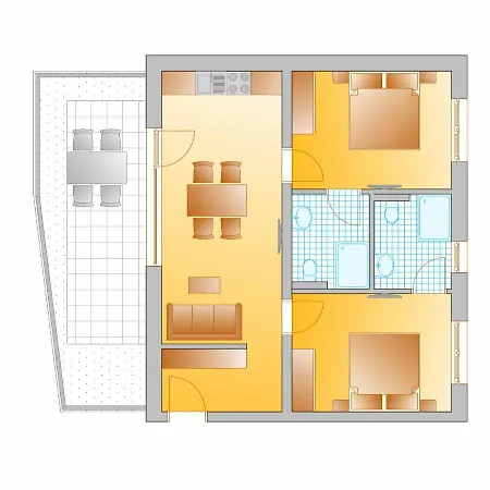Appartement Hammerrain Flachau Exterior foto